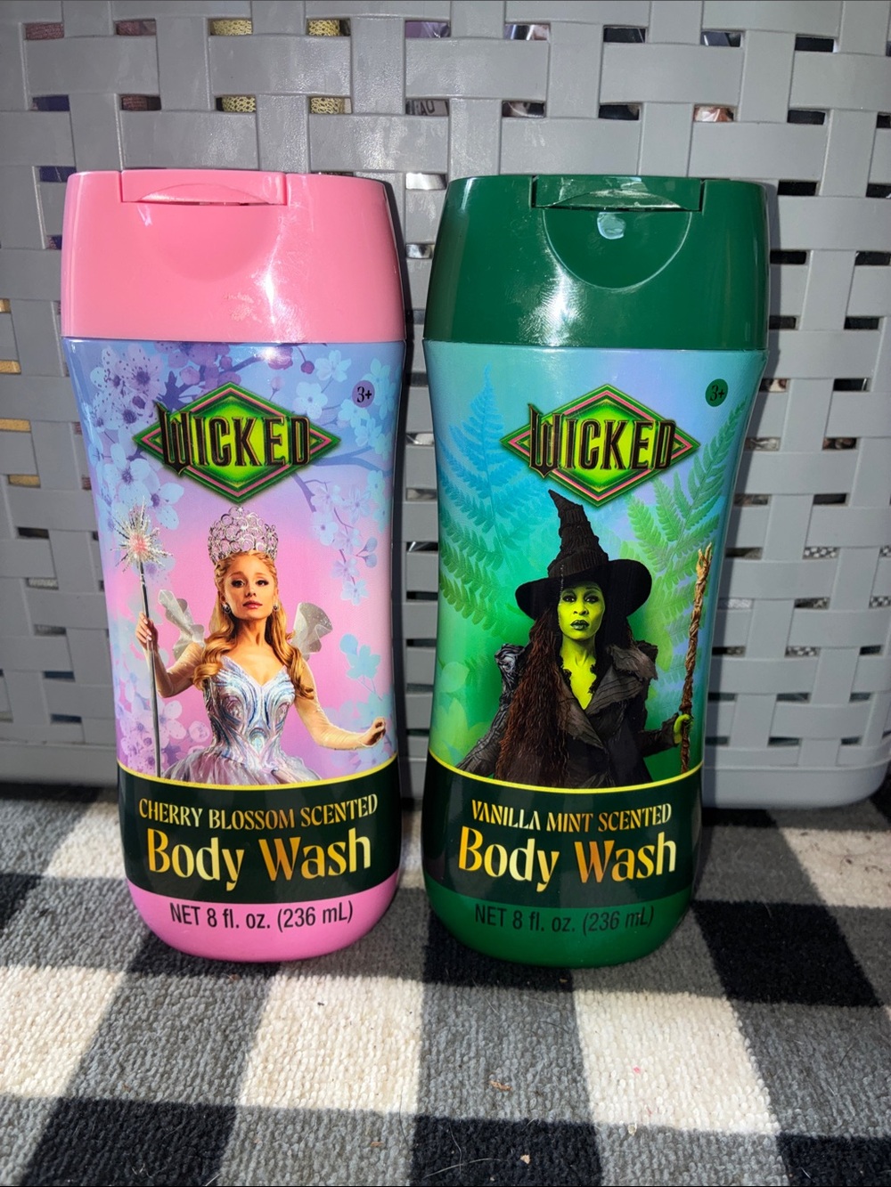 2 for 15 Wicked Cherry Blossom Scented Body Wash - Pink